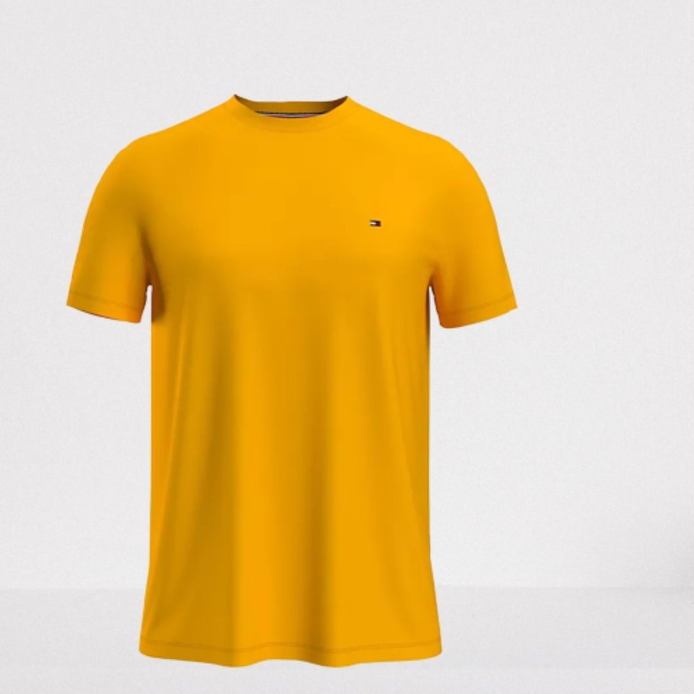 TOMMY HILFIGER, Essential Yellow T-Shirt, NWT, Size L